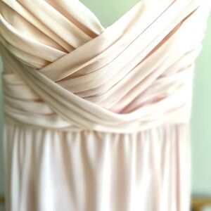 AMSALE bridesmaids dress. Size 10 but it was custom tailored to a size 6.